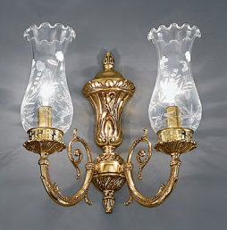 Art 860/8 Cast Chandelier Cut Glass