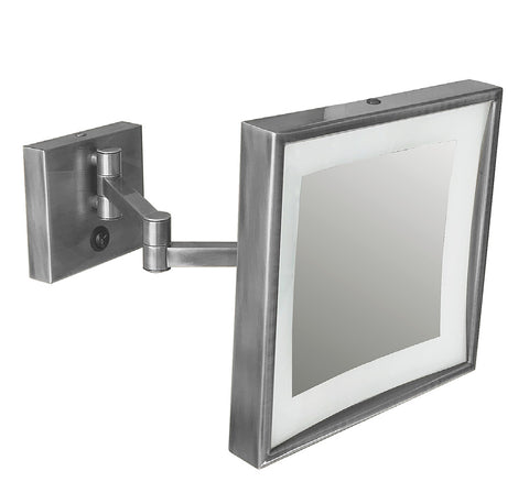 Wall mirror actual-magnifies 3X with LED Light